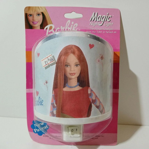 Mattel Barbie night light 1999 new European power 230V-50Hz