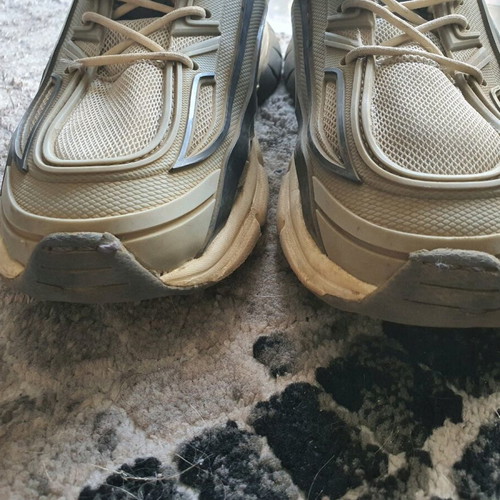 Zara kids athletic shoes used, size 36, gray