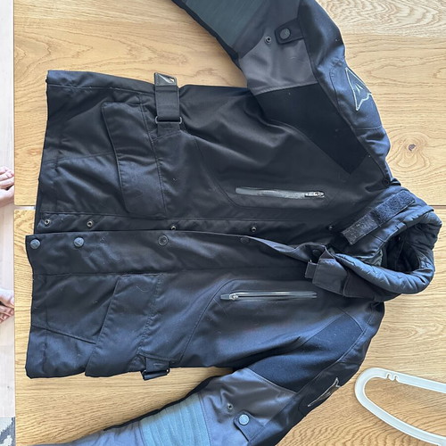 Dainese motorcycle jacket No50 used with removable inner lining and collar