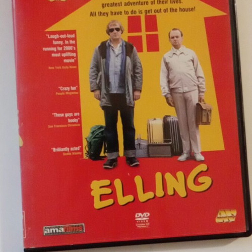 Elling DVD used with subtitles, award-winning foreign film