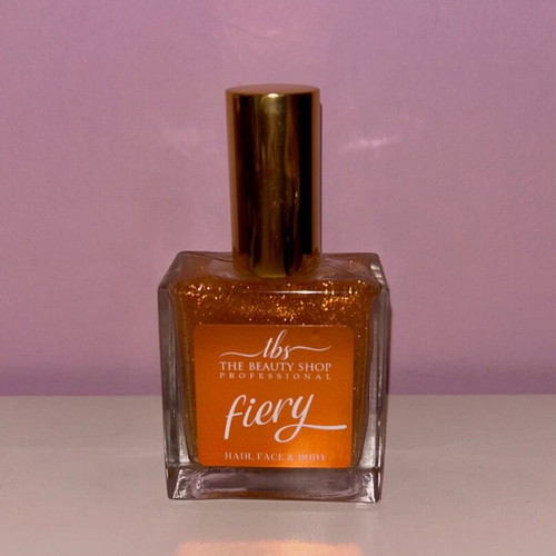 Body mist with glitter new for face, body and hair