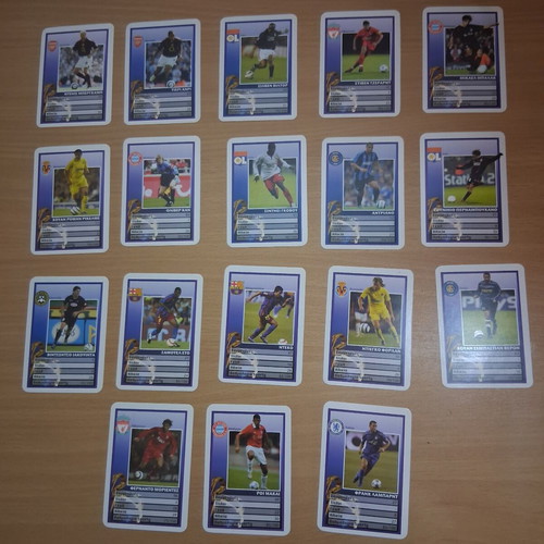 Champions League player cards