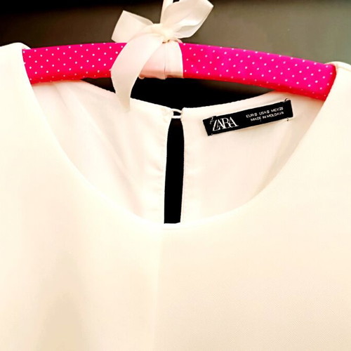 Zara white mini dress A-line, like new