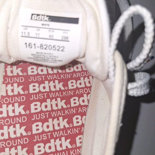 BodyTalk men's canvas shoes used, white, size 45