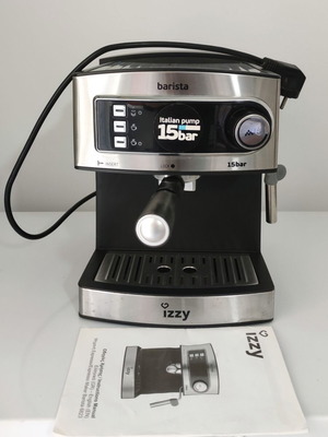 Izzy Barista 15 Bar μηχανή espresso σαν καινούργιο, πλήρως λειτουργική