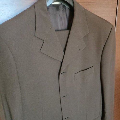 Figlio d' Angelo suit used, size Large, brown
