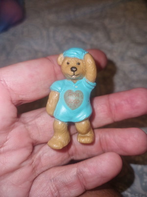 Secret Heart Teddy Gros Dodo vintage PVC figure