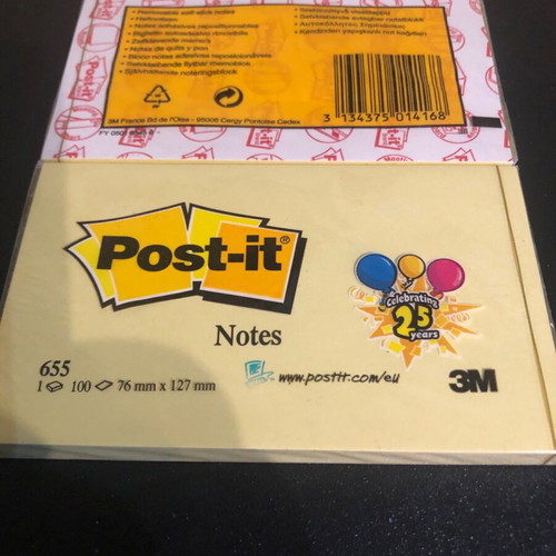 Post-it and Tartan notes new, assorted sizes