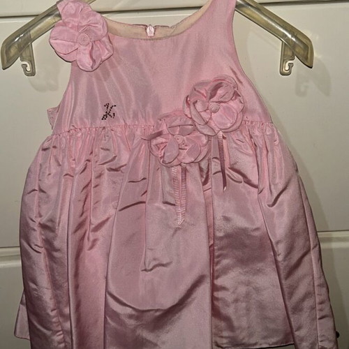 Pink clothing set for 24-month girl new with dress and bolero