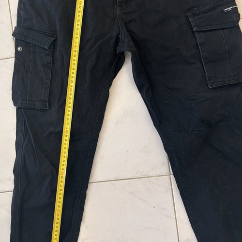 Rebase men's cargo jogger pants size 36 black used