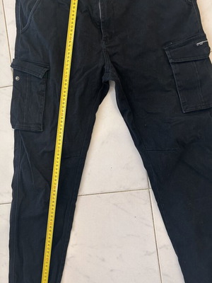 Rebase men's cargo jogger pants size 36 black used