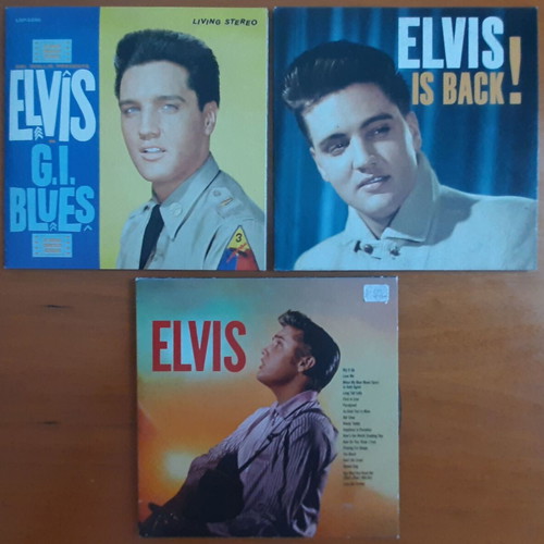 Elvis Presley 3 CD set used, rock