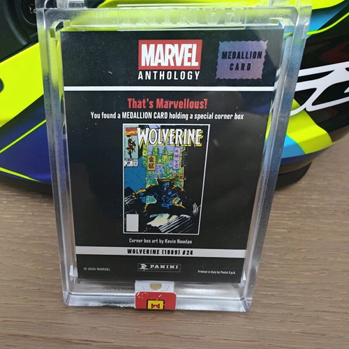 Marvel Anthology Medallion Card New Wolverine 1989