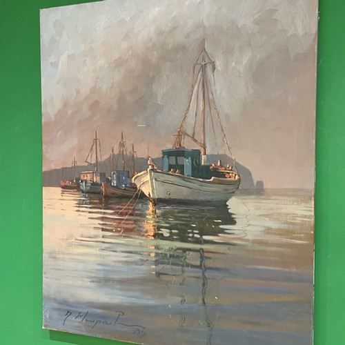 Takis Moraitis Seascape Artwork 1999 new