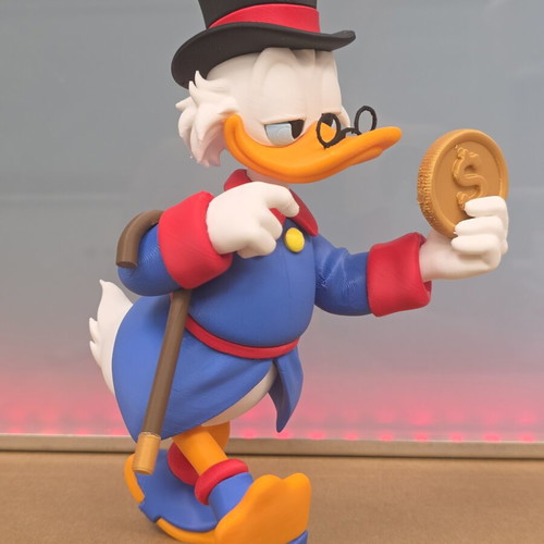 Scrooge McDuck figure like new, 23 cm