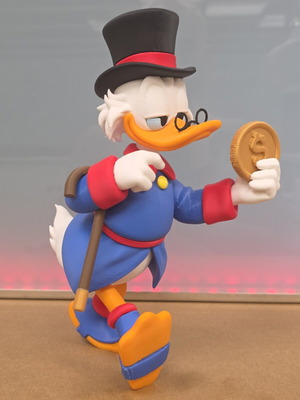 Scrooge McDuck figure like new, 23 cm
