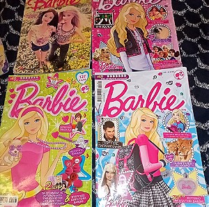 Περιοδικά της barbie 24 τμχ κάποια έχουν φθορά υπάρχουν κ αφίσες μέσα κ ένθετα στα πιο πολλα