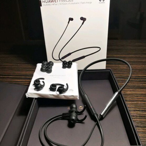 Huawei FreeLace Pro ακουστικά σαν καινούργια, μαύρα