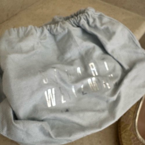 Stuart Weitzman εσπαντρίγιες μεταχειρισμένες, χρυσή δαντέλα, νούμερο 40
