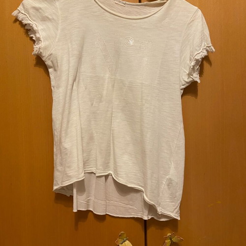 Mayoral kids t-shirt white like new for 9 years old