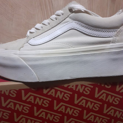 Vans Old Skool Stackform sneakers, beige, size 37, with defect