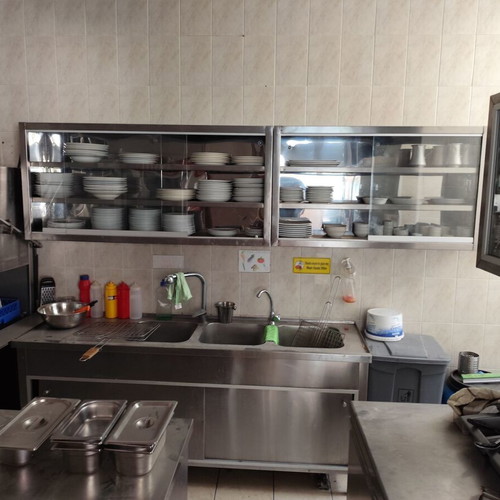 Complete used grill house equipment in very good condition
