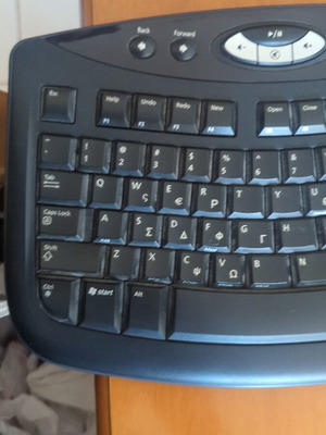 Microsoft Wireless Keyboard 3000 v1.0 σε σαν καινούργιο κατάσταση χωρίς USB δέκτη