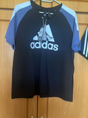 Adidas T shirt καινούργιο, μαύρο, XL
