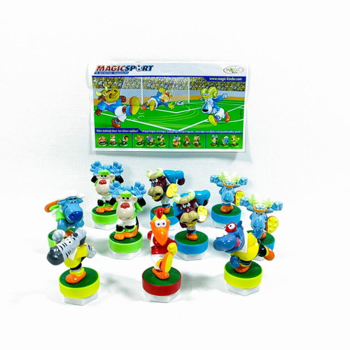 Magic Sport Magnetic Football Figures Kinder Egg Surprise set like new