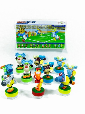 Magic Sport Magnetic Football Figures Kinder Egg Surprise set like new