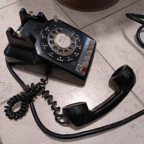 Collectible telephone used, rare antique 1940-1969