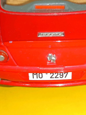 Bburago Ferrari 550 Maranello 1996 1/24 used