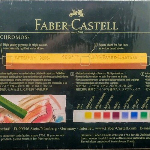 Faber-Castell Polychromos Pastels Set of 12 New