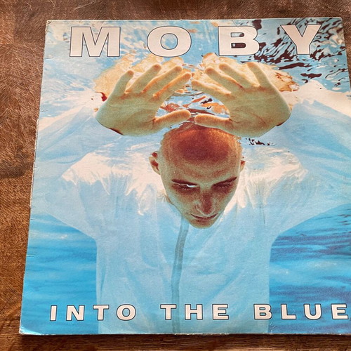 Moby Into The Blue 12" maxi single used, electronic
