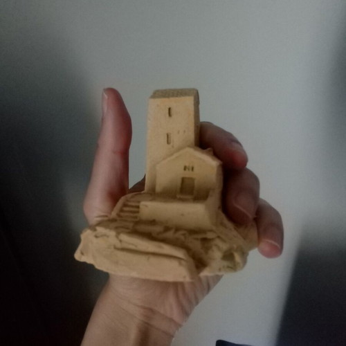 Ceramic decorations handmade, high quality, traditional Mani towers