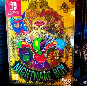 (σφραγισμένο) Nightmare Boy Limited Edition. Nintendo switch games