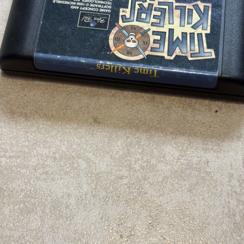 Time Killers Sega Mega Drive game