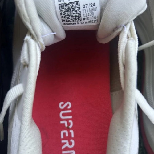Adidas Supernova Rise running shoes like new, white/red, EU 42