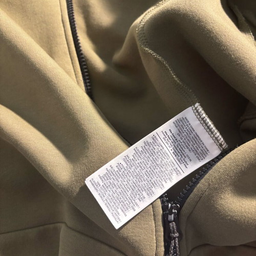 Nike Tech Fleece green used, size large, rare jacket with small hole