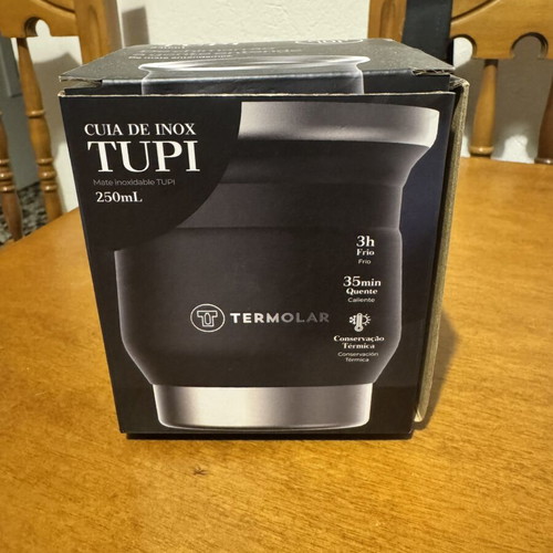 Mate Tupi Termolar new, ideal for hot and cold mate