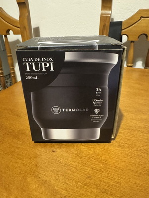 Mate Tupi Termolar new, ideal for hot and cold mate