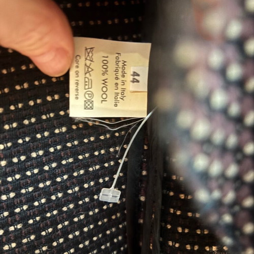 L.K. Bennett wool jacket like new, size IT44, brown and black