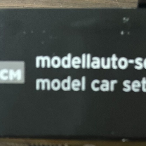 TCM Model Car Set like new, 6 metal collectible cars