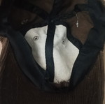 Corduroy brown hat like new, size 58