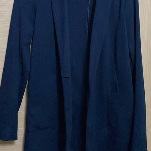 Stradivarius blue blazer cardigan like new