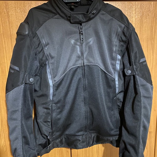 Nordcode Top Speed Air WP summer men's motorcycle jacket black/dark gray XL like new