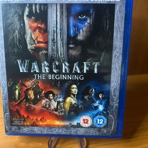 Warcraft The Beginning 3D Blu-ray used, fantasy action adventure