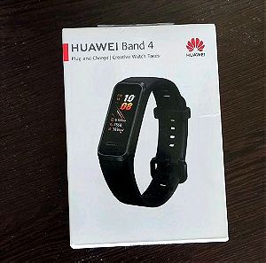 Huawei Band 4 Αδιάβροχο με Παλμογράφο Μαύρο