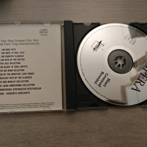 Opera favourite highlights CD used, Bizet Gounod Rossini