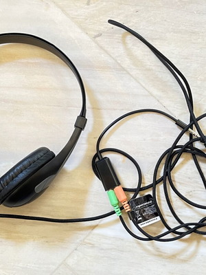 Headset Esperanza EH158K και αντάπτορας, καινούργιο